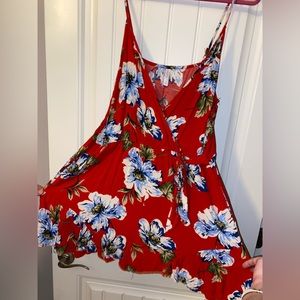 Red Target Romper